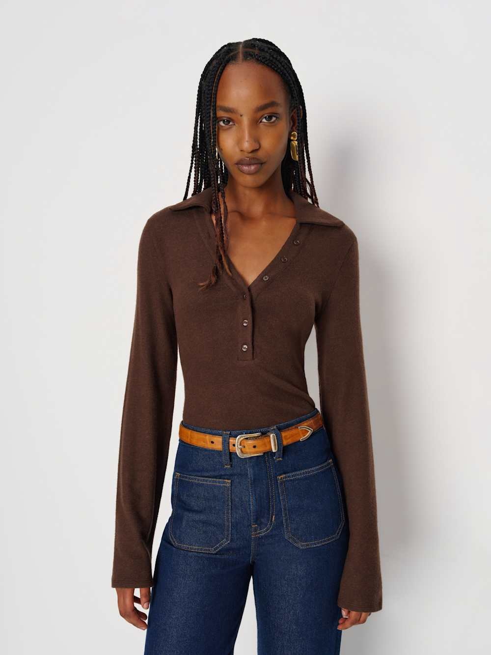 Reformation Paisley Knit Top - Small - NWT